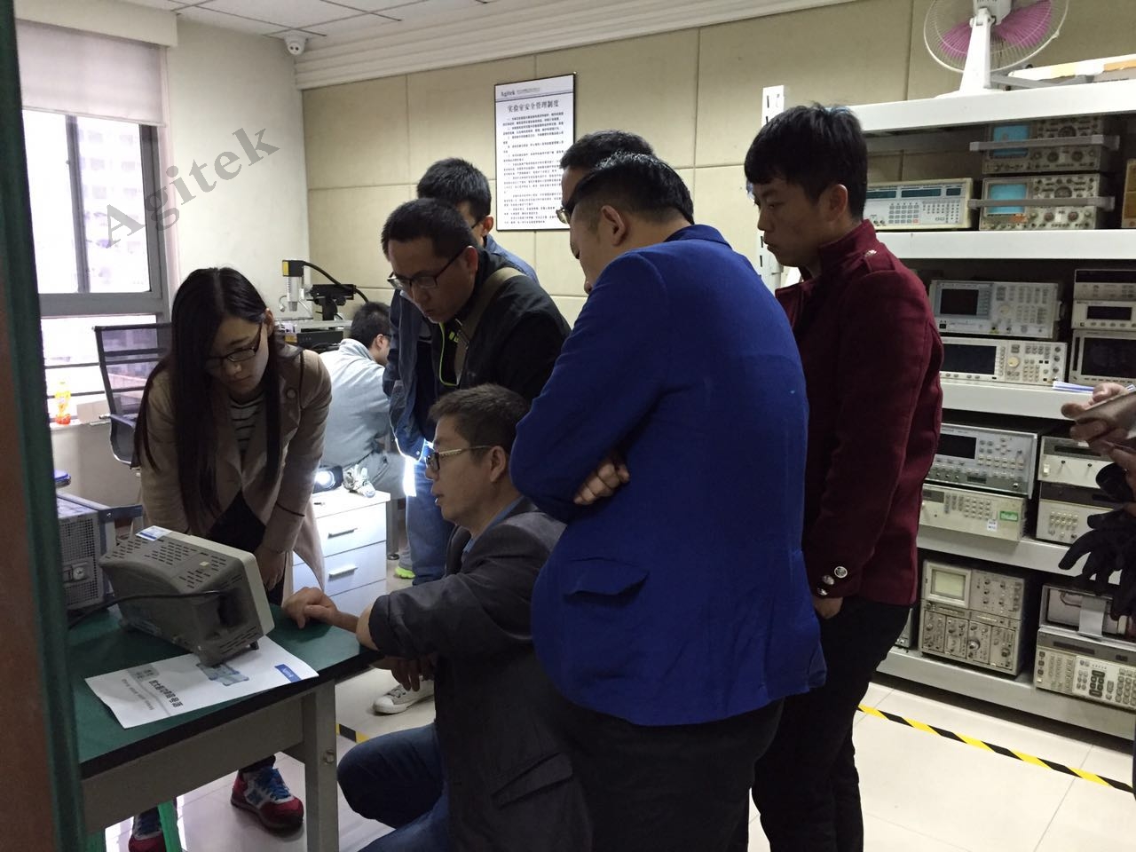 示波器維修操作培訓！本周五安泰維修歡迎您的到來！