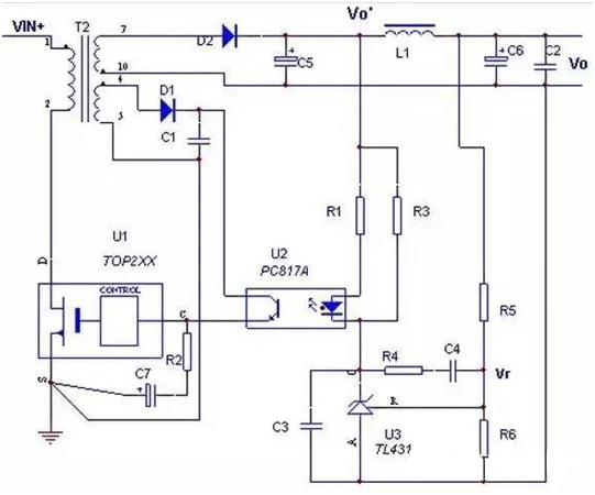 TL431可控精密穩壓源典型應用案例-電源維修