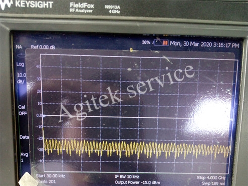 是德頻譜分析儀N9913A維修案例