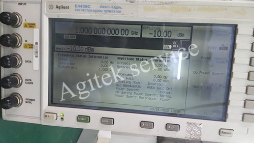 是德E4438C信號發生器維修案例集合