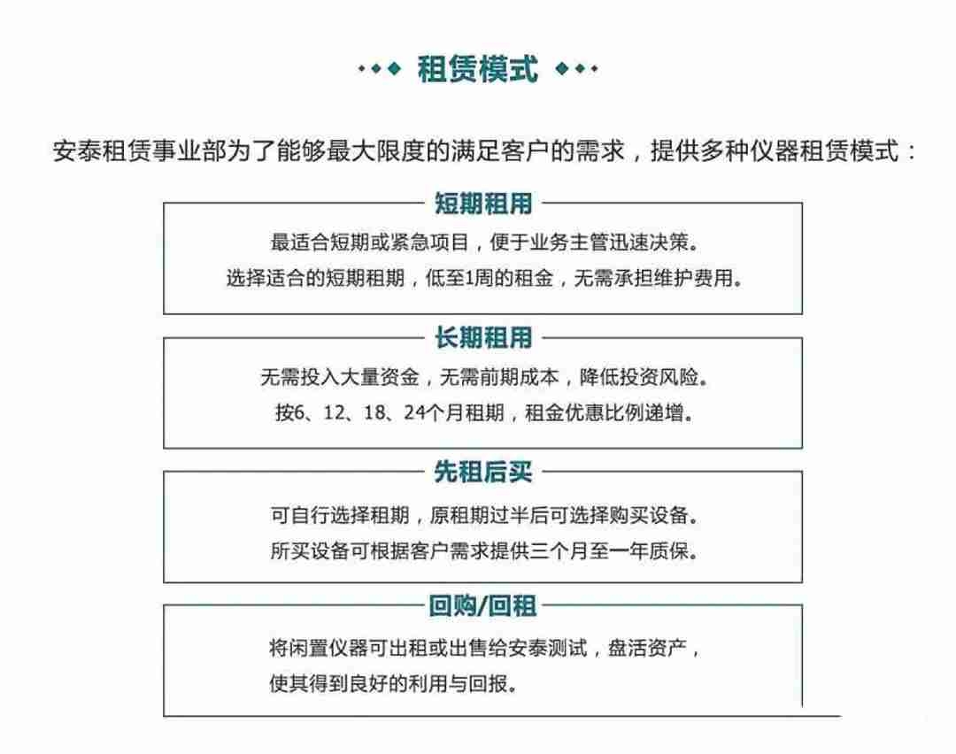 租賃儀器-安泰租賃中心