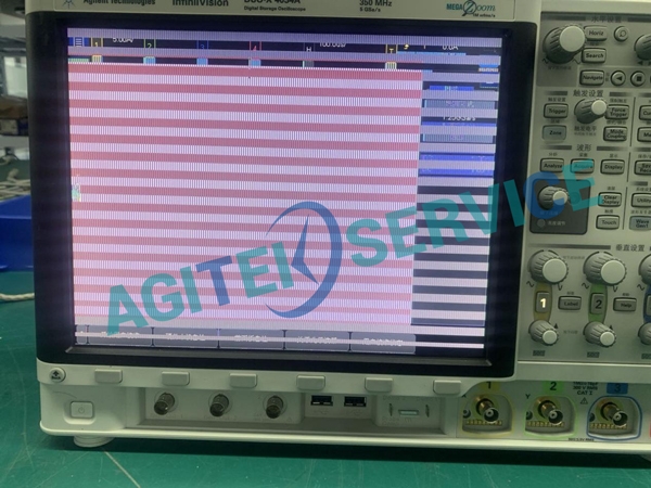 示波器開機花屏維修